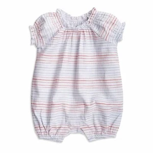 aden + anais Infant Girl Stripe Romper Outfit NEW Size 0-3M and 3-6M - Picture 1 of 3