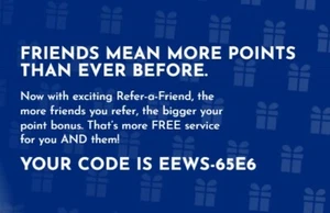 Tracfone Rewards Referral Code (8000 Points) ***Max points EEWS-65E6 - Photo 1 sur 2
