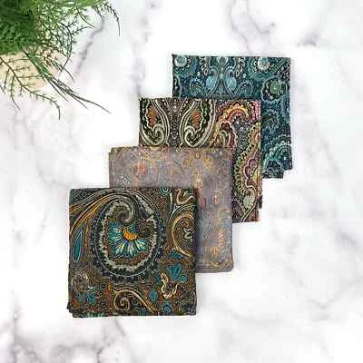 Cuadrado de bolsillo Brocado | Patrón Paisley Foto 1 de 2