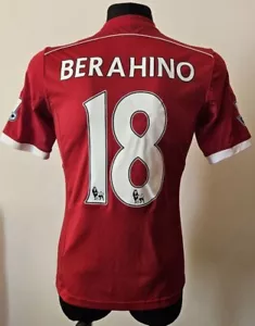 West Bromwich Albion 2014 - 2015 Away football Adidas shirt #18 BERAHINO size S - Picture 1 of 9
