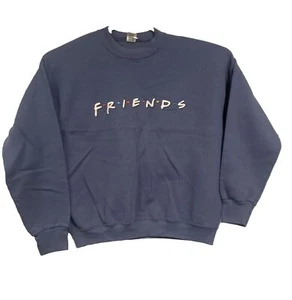 Vintage Fruit Of The Loom Friends Promo TV Show Sweatshirt Size Large 90s - Picture 1 of 8