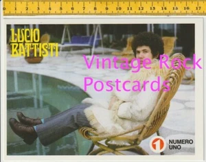 LUCIO BATTISTI - Numero Uno - cartolina miniposter cartoncino - Imagen 1 de 2