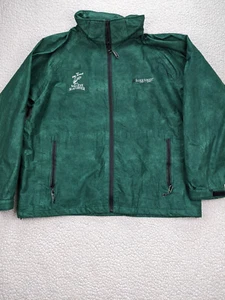 Frogg Toggs Logo Front Zip Unisex XL Green Hoodie Rain Gear Coat Waterproof - Picture 1 of 11