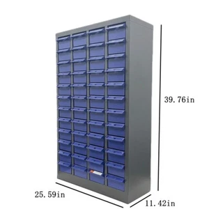 48 Drawers Organization Shelves Bolt And Nut Tool Storage Cabinet No Door - Picture 1 of 14