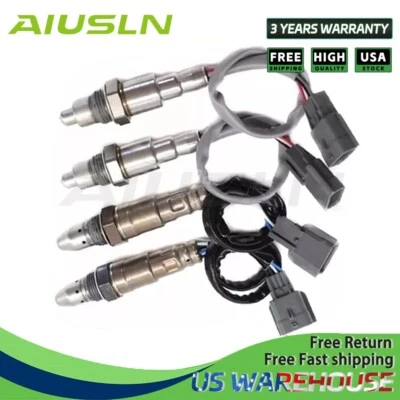 4PCS Oxygen Sensor Front+Rear For 2016-2019 Nissan Maxima Murano Pathfinder 3.5L - Image 1 of 4