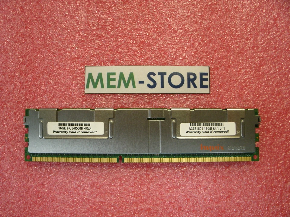 A3721501 16GB (1X16GB) DDR3 1066MHz Memory Dell PowerEdge R810 R815 R910 - Image 1 of 1
