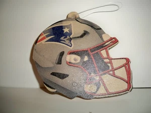 NFL New England Patriots Casco Contorno Forma Ornamento Plano - Imagen 1 de 2