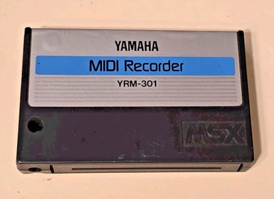 Cartucho grabadora MIDI original Yamaha Music Computer YRM 301 Foto 1 de 3