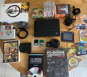 NTSC-J NEC PC Engine DUO Console Working + MASSIVE COLLECTION-LOOK!! - Picture 1 of 24