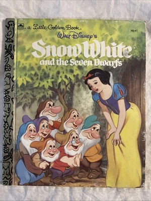 Vintage A Little Golden Book Disney’s Snow White & The Seven Dwarfs 1984 #1419 - Image 1 of 4
