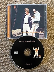 VERY RARE: Elvis CD 'The Day The Music Died Vol.2' *AS NEW* - Picture 1 of 6