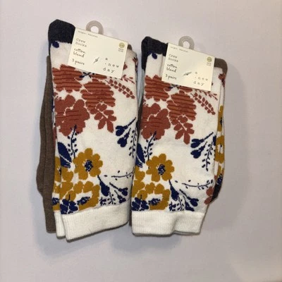 2 paquetes A New Day para mujer 3 pares de calcetines multicolores talla 4-10 nuevos con etiquetas Foto 1 de 4