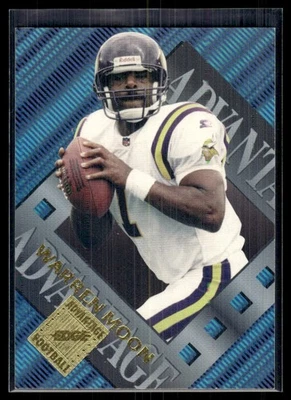 1996 Collector's Edge Advantage Warren Moon Minnesota Vikings #121 - Image 1 of 2