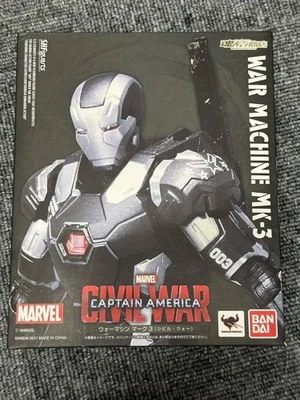 Figura Bandai S.H.Figuarts War Machine Mark 3 III Marvel Guerra Civil Japón Foto 1 de 4