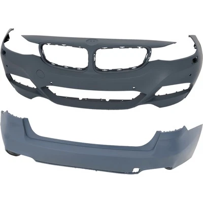 Set of 2 Bumper Covers Facias Front & Rear for BMW 330i GT xDrive 340i Pair Foto 1 de 4