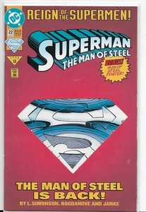 Superman: El Hombre de Acero #22 Edición Coleccionista (DC Comics junio 1993) Casi Nuevo - Imagen 1 de 1