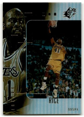 1999-00 SPx #38 Glen Rice Los Angeles Lakers - Image 1 of 2