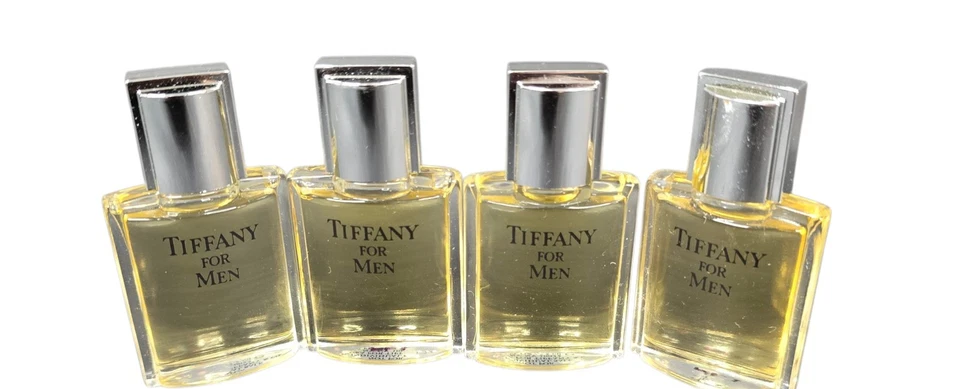 Винтажный мужской одеколон Tiffany 0,25 унции набор из 4 - Изображение 1 из 4