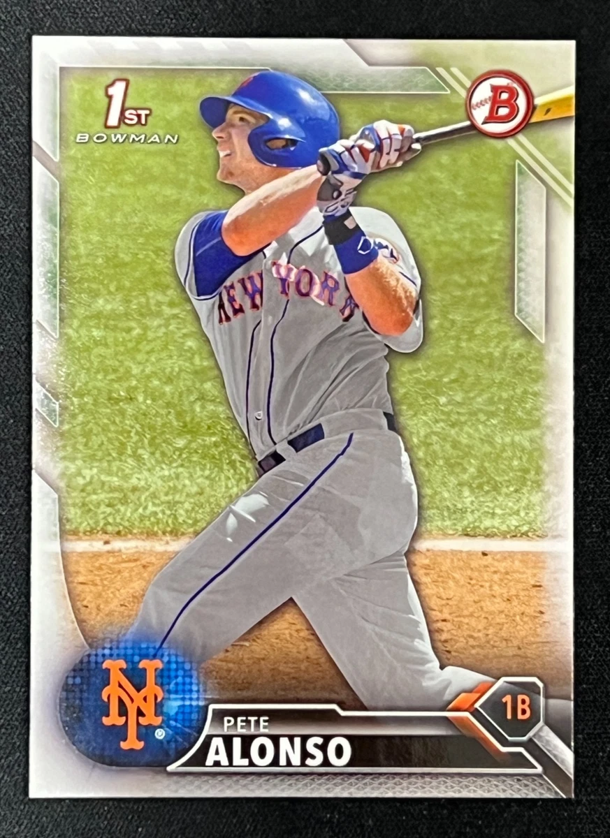 Bowman Pete Alonso Baseball 2016 Season Sports Trading Cards