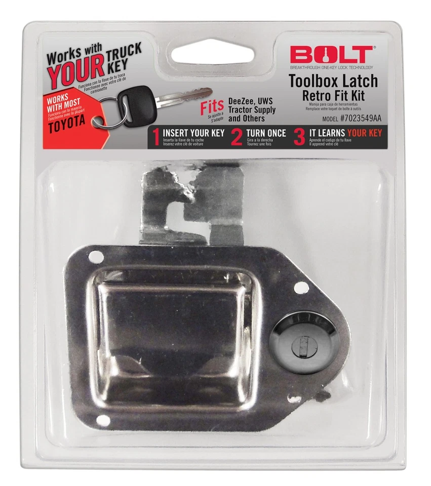 BOLT 适用于工具箱闩锁丰田 7023549 — 第 1/4 张图片