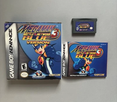 Mega Man Battle Network 3: Blue Version (Nintendo Game Boy Advance, 2003) - Image 1 of 4