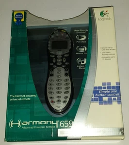 Logitech Harmony 659 Advanced Universalfernbedienung Internetbetrieben - Grau - Bild 1 von 10