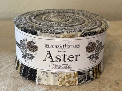 Windham Fabrics 40 tiras 2,5” rollo de gelatina Aster Williamsburg nuevo Foto 1 de 4