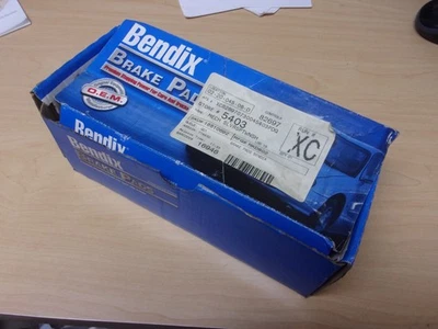 NUEVO PASTILLAS FRENO TRASERO BENDIX PREMIUM SEMI-MET MKD802 FORD SERIE E 99-2007 Foto 1 de 4