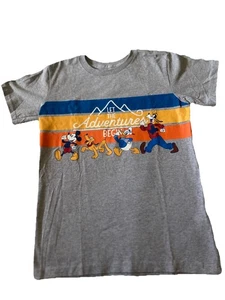 Disney “Let The Adventures Begin” Character T-Shirt Kids Size L 10/12 - Picture 1 of 12