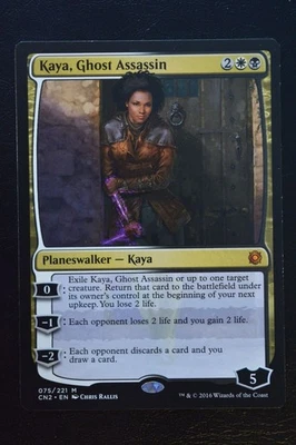 Magic The Gathering MTG KAYA, GHOST ASSASSIN Conspiracy: Take the Crown - Image 1 of 2