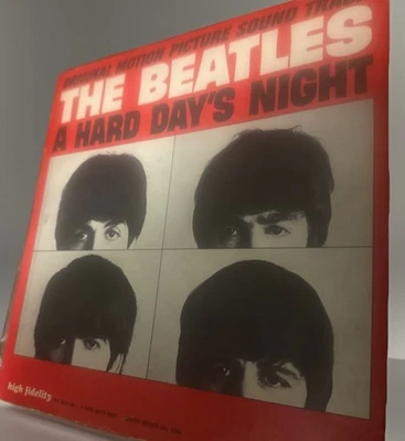 The Beatles A Hard Day's Night - US 1964 OG LP - UAS 6366  1st press - VG - Image 1 of 4