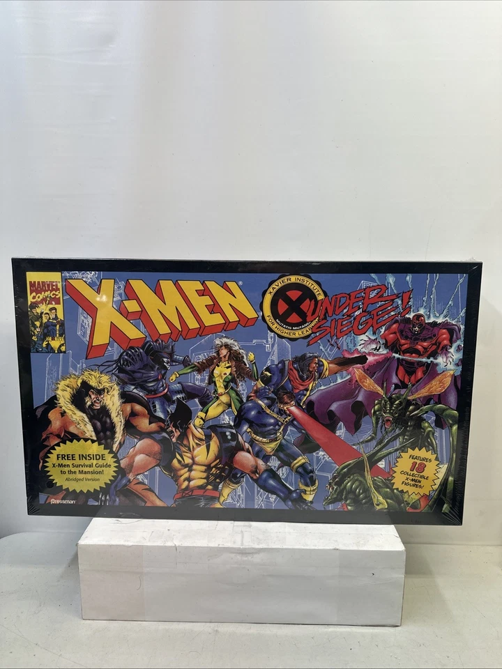 Pressman X-men Under Siege Board Game 100 Complete 1994