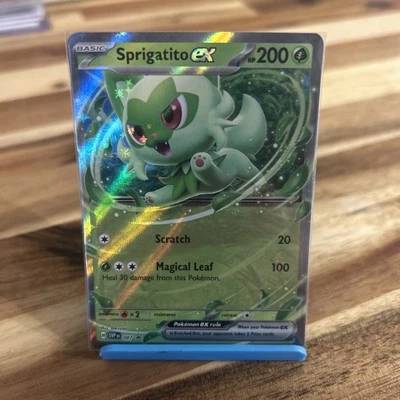Sprigatito ex 087 Sv: Scarlet & Violet Promo Cards Holo - Image 1 of 2