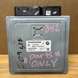 PARTS ONLY ** 08-09-10 BMW  X5/328I/128I/528I/ MSV80 ENGINE CONTROL COMPUTER - Picture 1 of 9