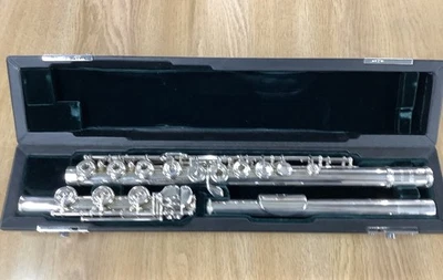 Azumi Altus AZ-Z3RBO Serbo Silver Flute W/Open Hole & Offset G Foto 1 de 4