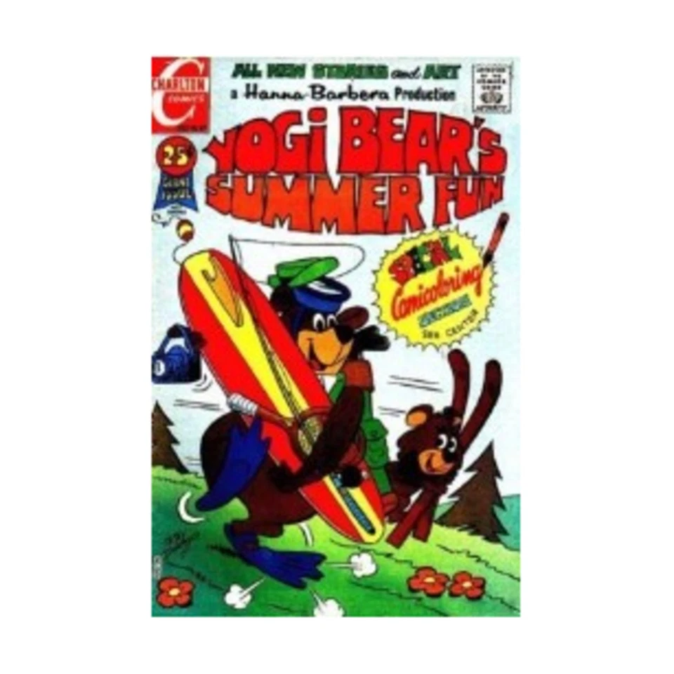 Charlton Publications 漫画瑜伽熊卷 2 #7 VG+ — 第 1/1 张图片