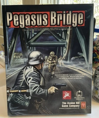 Avalon Hill Advanced Squad Leader Pegasus Bridge Box - UNPUNCHED - Image 1 of 4