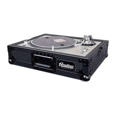 Headliner HL10205 Pitch Black Turntable Flight Case - Image 1 of 4