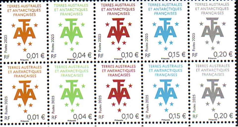 fsat 2025 taaf  French South  Antarctic Territories TAAF 2x5v mnh - Image 1 of 1