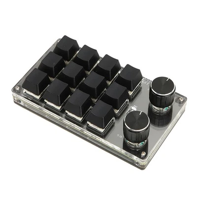 12 Key Mechanical Keyboard Support Wired USB Wireless DIY Programmabl☚ - Image 1 of 4