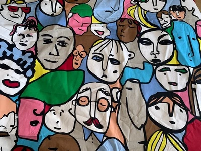 IKEA Beckmans колледж дизайна 2010 холст лица ткани ~ 41 «x 58» - Изображение 1 из 3