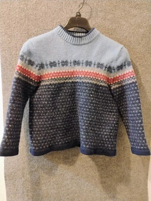 VTG Lands End 100% Pure Wool Sweater Womens XL 46-48 Reg Color Stripes Hong Kong - Image 1 of 4