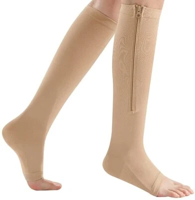 Medias DE COMPRESIÓN para Varices Elimina Dolor Hinchazón de Piernas CALCETINES - Image 1 of 4