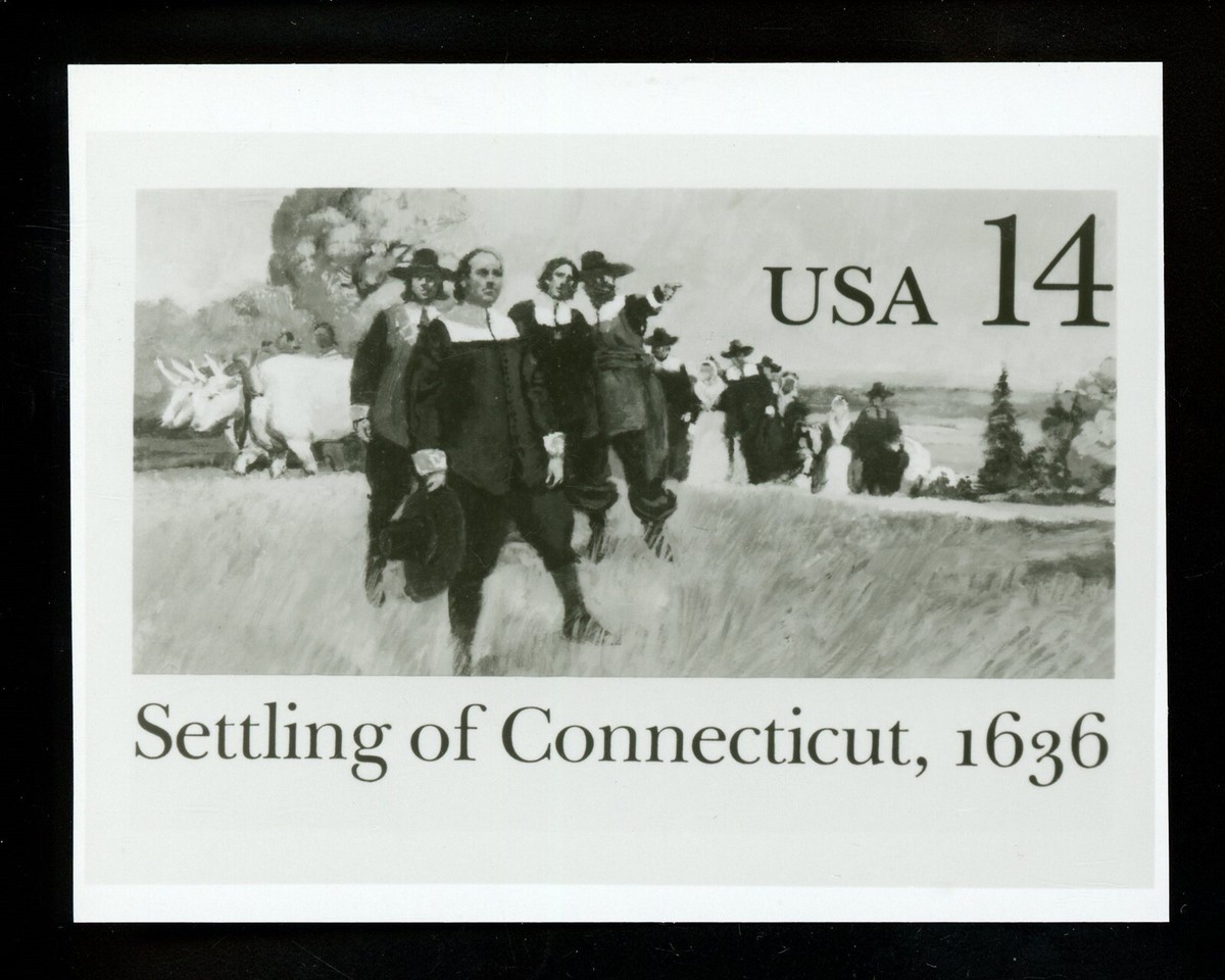 [希少]USPS グラフィックアート US Stamp FDC USPS Publicity Photo Essay #UX109 Settling of