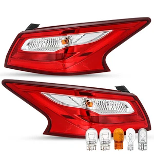 Luces traseras exteriores para Nissan Altima 2016 2017 2018 lámparas de freno con bombillas - Imagen 1 de 26