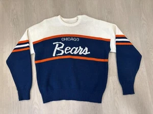 Chicago Bears Vintage Pullover Herren XL Blau Cliff Engle Football Mike Ditka - Bild 1 von 14
