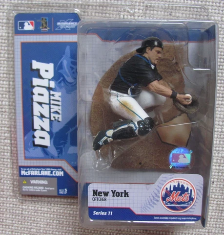 2005 Mike Piazza Series 11 McFarlane MLB Action Figure Sealed New York Mets HOF Cover