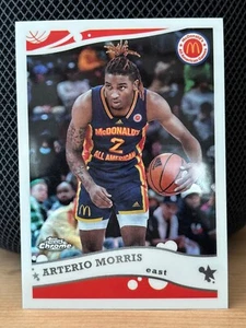 2022 Topps Chrome McDonald's All American #2K6-18 Arterio Morris - Picture 1 of 2