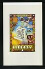 Liberia Stamps 1949 Unissued Arthur Szyk Miniature Stamp S/S Only 20 Made