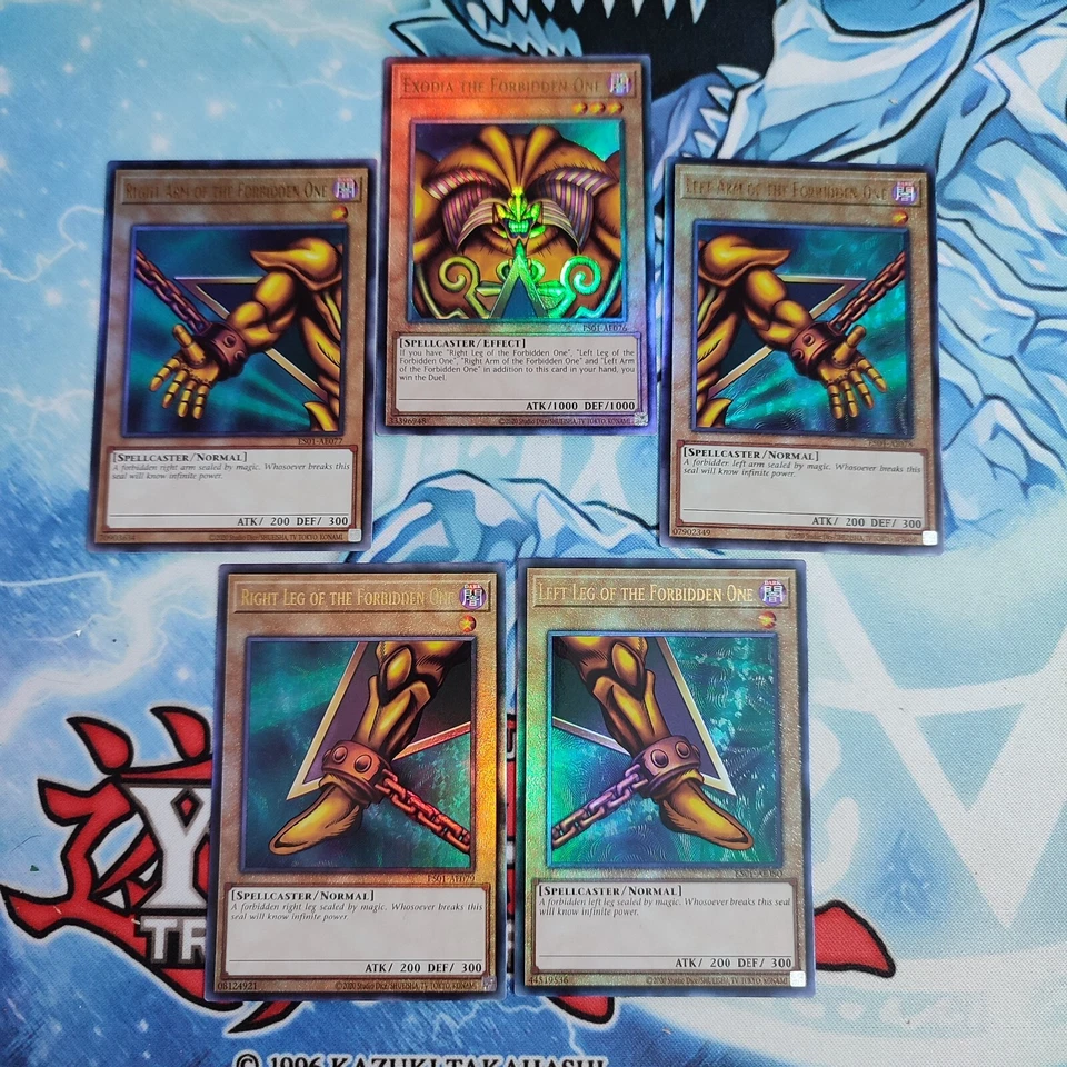 Yugioh Asian English Full Part Exodia The Forbidden One ES01-AE076 UL  - Image 1 of 1